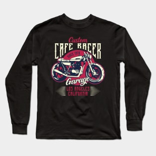 Custom cafe race Long Sleeve T-Shirt